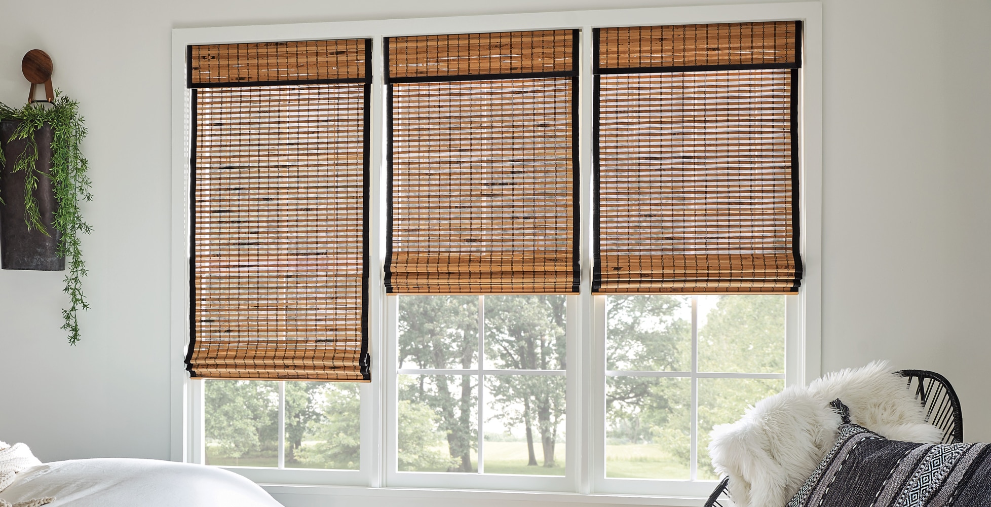 Light Filtering Woven Wood Shades
